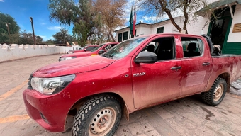 Dos Heridos de Bala en Procedimiento Que Permitió Recuperar Dos Camionetas Robadas