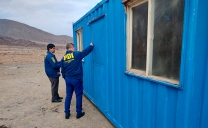 Recuperan un Contenedor Con Elementos de Emergencia Que Habían Sido Sustraídos en Caleta Buena