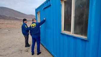 Recuperan un Contenedor Con Elementos de Emergencia Que Habían Sido Sustraídos en Caleta Buena
