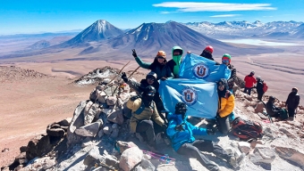 Deportistas UCN Inician Temporada de Alta Montaña 2024 Con Ascenso al Cerro Toco