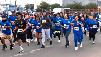 Más de 600 Personas Participaron en la Segunda Corrida Familiar de Mejillones
