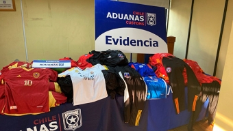 Incautan Millonaria Carga de Ropa Deportiva Falsificada