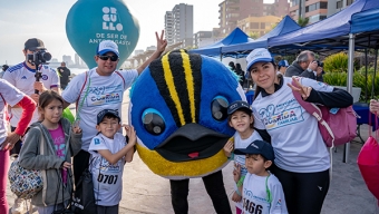 Más de Mil Personas Disfrutaron de la Gran Corrida Familiar en Antofagasta