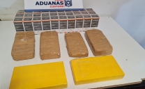 Aduana Incauta Casi 8 Kilos de Cocaína y Pasta Base y 30 Frascos de Ketamina