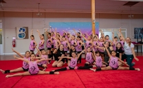 50 Niñas y Jóvenes de María Elena Participan en Clínicas de Danza Rítmica Deportiva