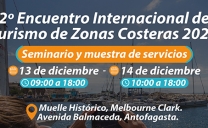 Invitan a la Comunidad a Participar Del Segundo Encuentro Internacional de Turismo en Zonas Costeras en Antofagasta