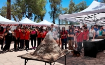 Turistas y Escolares Disfrutaron de Las “Curiosidades” de Los Volcanes Activos en la Región de Antofagasta