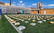 Incautan 529 Kilos de Marihuana, 28 Kilos de Pasta Base, 1,3 Kilos de Cocaína y 7 Litros de Ketamina