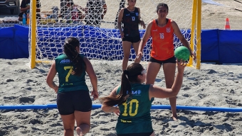Finalizó el 3º Open SCA de Beach Handball en Mejillones