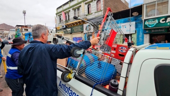 Municipalidad de Antofagasta Refuerza Fiscalización Con Tercera Inspección en Plaza Sotomayor