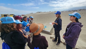 Trekking Científico Para Celebrar el Día Del Deporte: Personas Mayores de Mejillones Recorrieron la Pampa