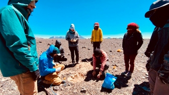 Aguas Que Circulan Bajo Depósitos Volcánicos Del Altiplano Chileno Podrían Ser Salinas y Con Alto Contenido de Litio