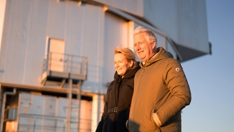 Reyes de Bélgica Visitan Observatorio Paranal y Refuerzan Cooperación Científica Con Chile