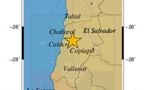 Sismo de Mayor Intensidad Entre las Regiones de Antofagasta y Coquimbo