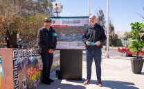 Minería Que Protege: Lomas Bayas Instala en Baquedano Planos Aluvionales Para Fortalecer la Seguridad Comunitaria